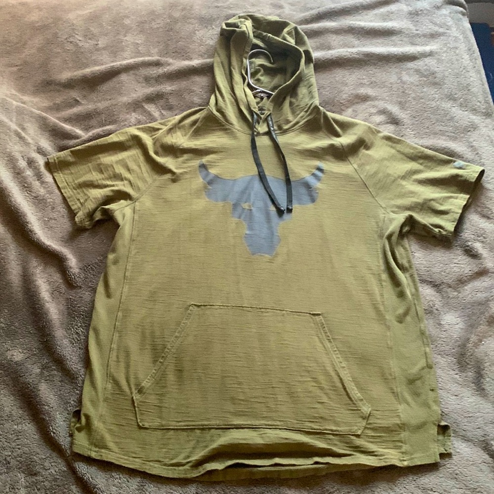 Project Rock Terry Short Sleeve Hoodie